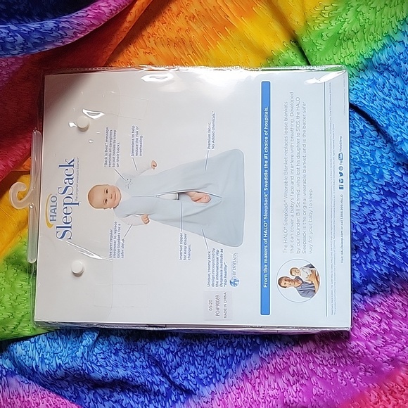 🆕️HALO ,,WEARABLE BLANKET COTTON MUSLIN Size :Small - Picture 3 of 9